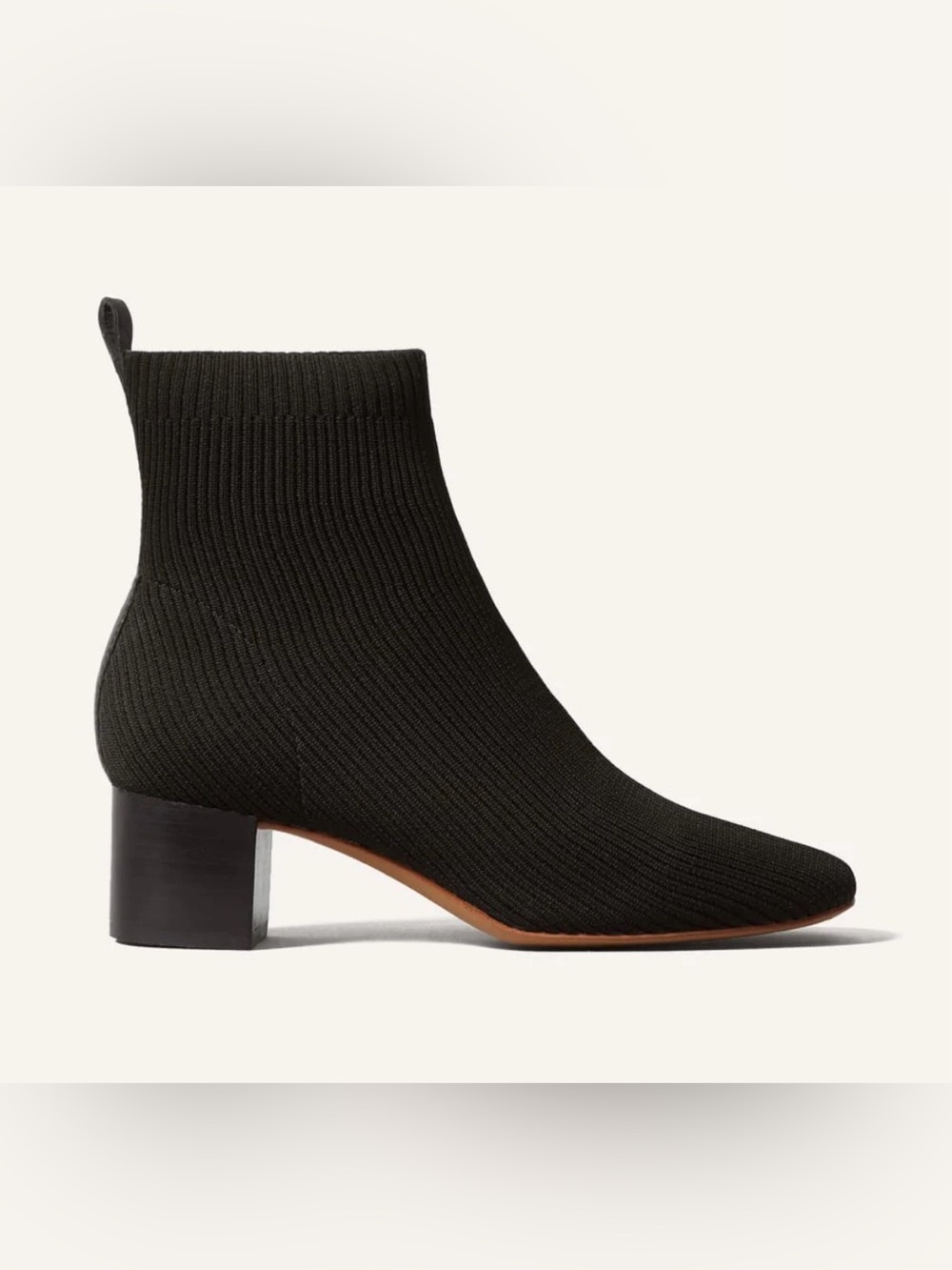 Everlane Glove Black Knit Sock Boots - Women Size 6